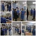 بازدید سرزده سرپرست مدیریت امور بیماری های معاونت درمان دانشگاه علوم پزشکی شیراز از بخش های مختلف درمانی بیمارستان حضرت علی اصغر(ع)