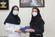 تقدیر از زحمات سرکار خانم مهندس اخوت