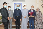 در هفته بسیج انجام شد; دیدار با خانواده مسئول گروه های جهادی مستقر در بیمارستان حضرت علی اصغر(ع)