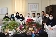 آیین گرامیداشت روز پرستار توسط کمک بهیاران در  بیمارستان حضرت علی اصغر (ع)