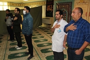برگزاری آیین سوگواری شهادت حضرت فاطمه زهرا سلام الله علیها، در مرکز آموزشی درمانی حضرت علی اصغر(ع)
